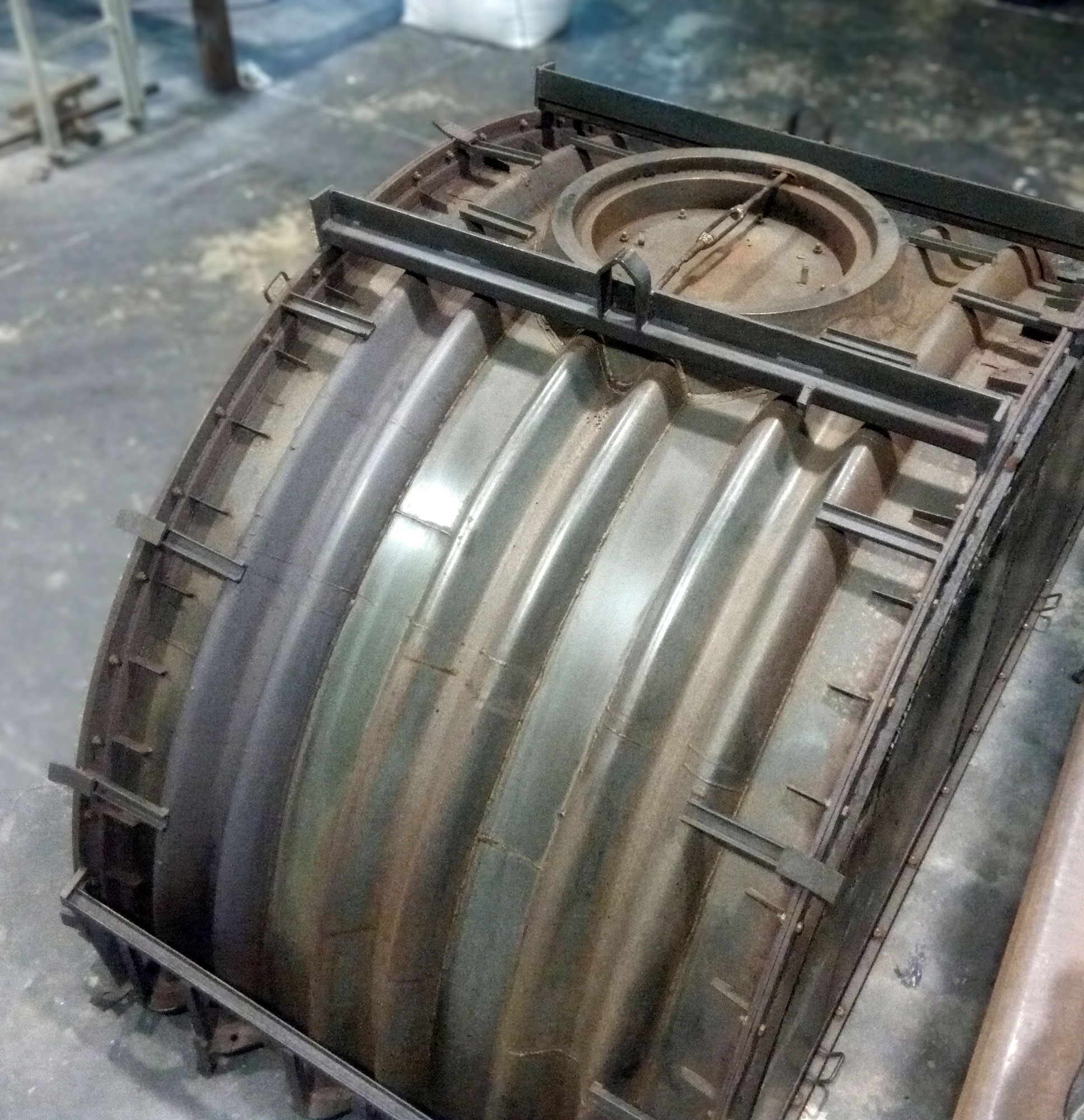 Molde de alta precisão para peças industriais por rotomoldagem